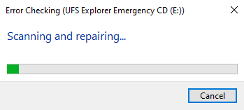 Error Checking of USB Flash