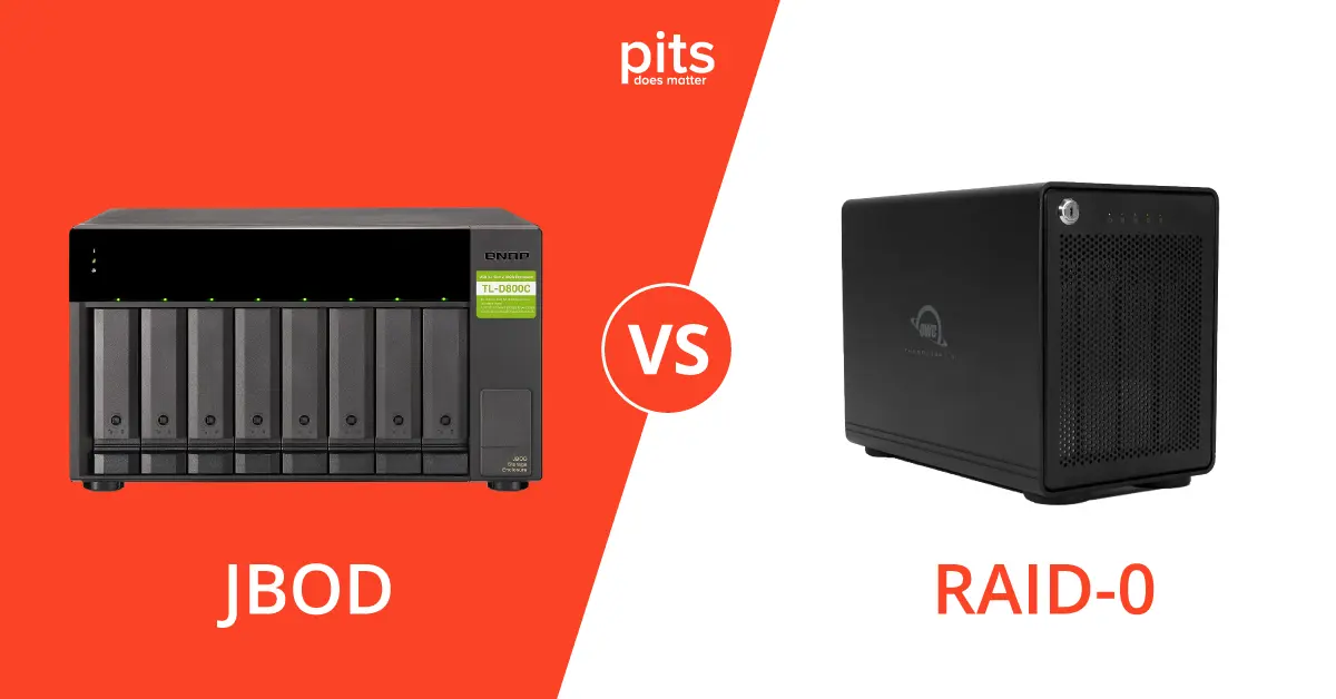 What is the Difference Between JBOD vs RAID 0