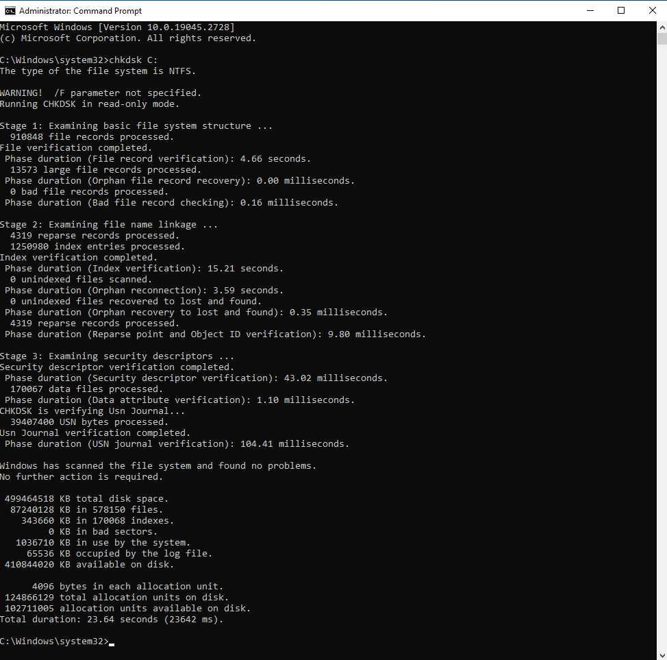 Chkdsk ssd windows 10 hotsell
