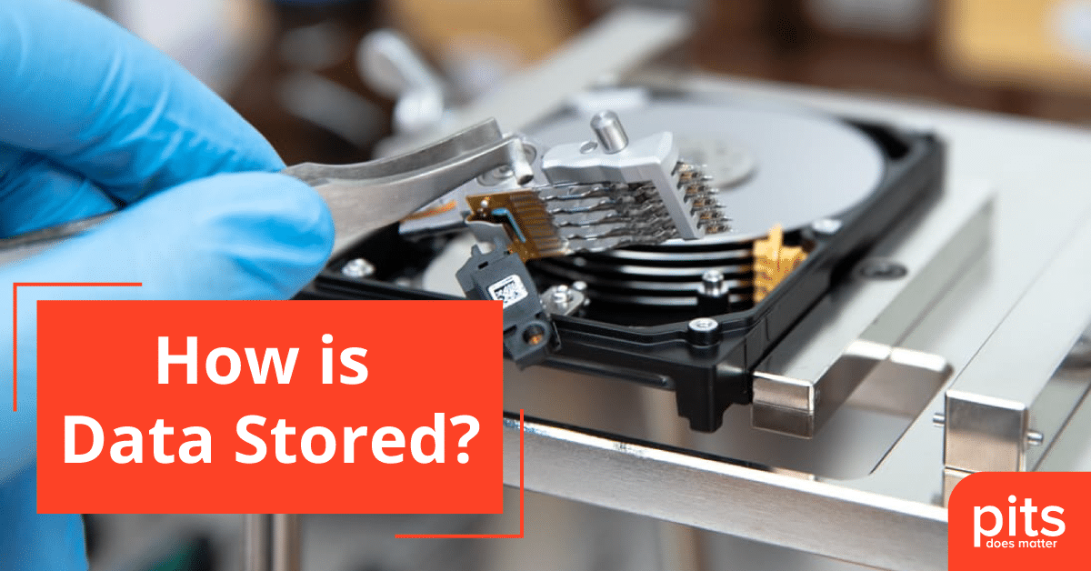 How Does a Hard Drive Store Data
