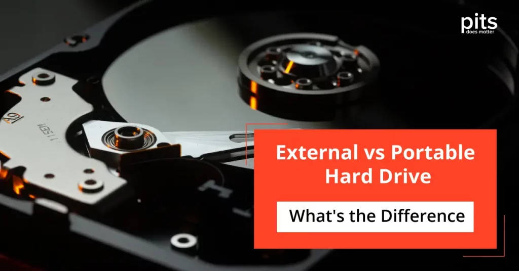 Difference between portable and external hard drive