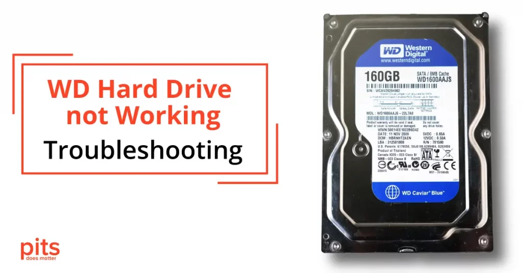WD Hard Drive not Working