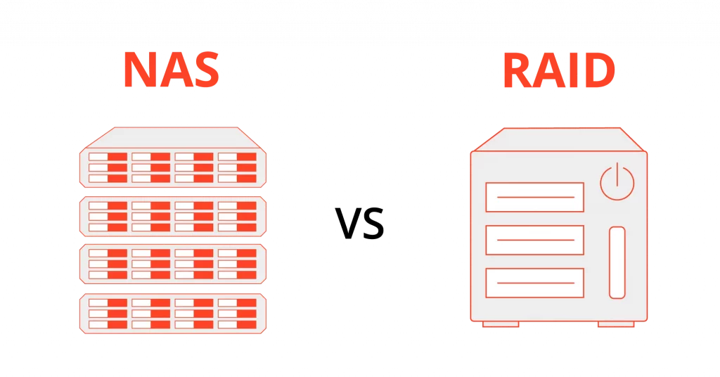 Difference Between NAS vs RAID