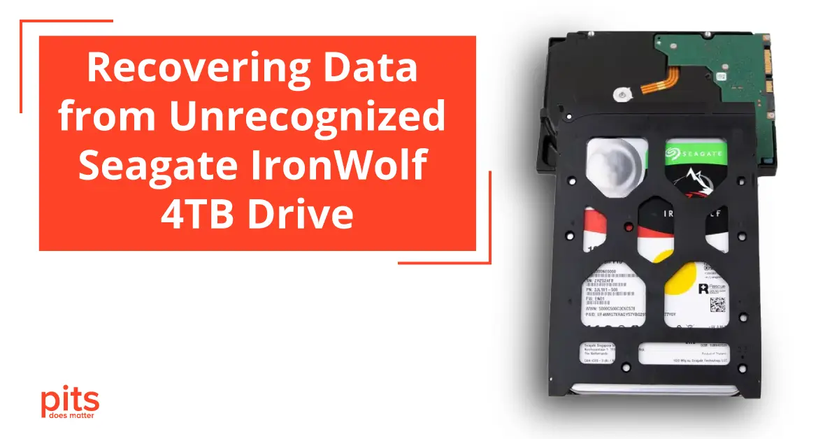 Recovering Data from Unrecognized Seagate IronWolf 4TB Drive
