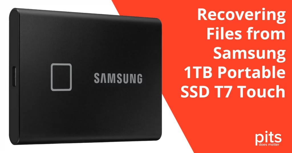 Samsung SSD T7 Touch Recovery