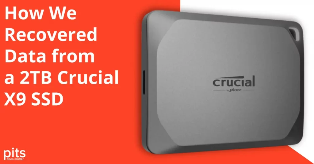 Crucial X9 Portable SSD Data Recovery