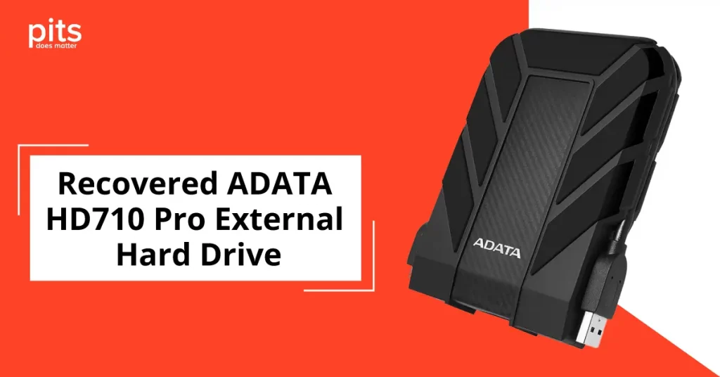 Recovered ADATA HD710 Pro External Hard Drive